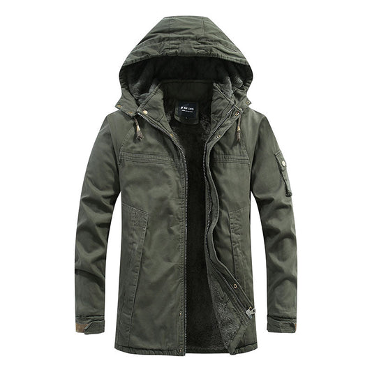 Padded Winter Jacket with Hood | Warm, Durable and Made for Cold Days