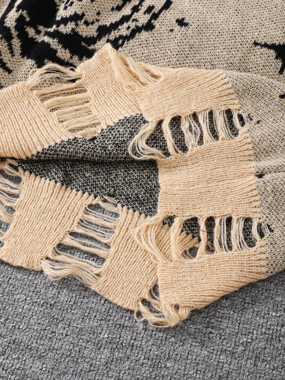 Pedro Abstract Knit Sweater