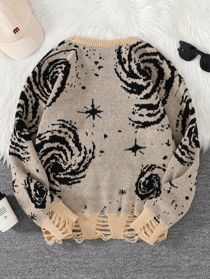 Pedro Abstract Knit Sweater