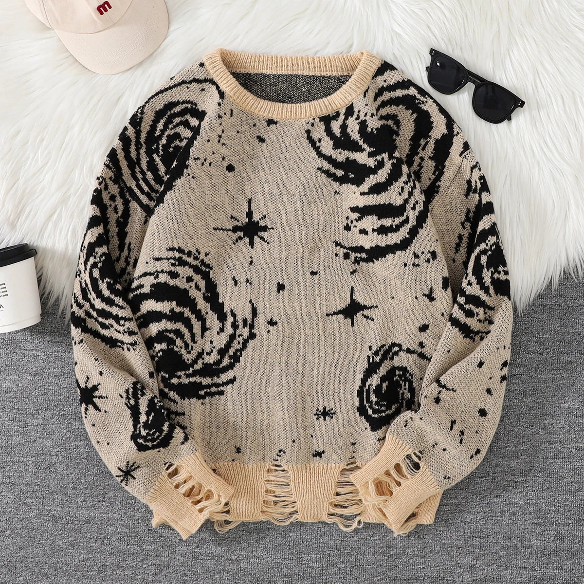 Pedro Abstract Knit Sweater