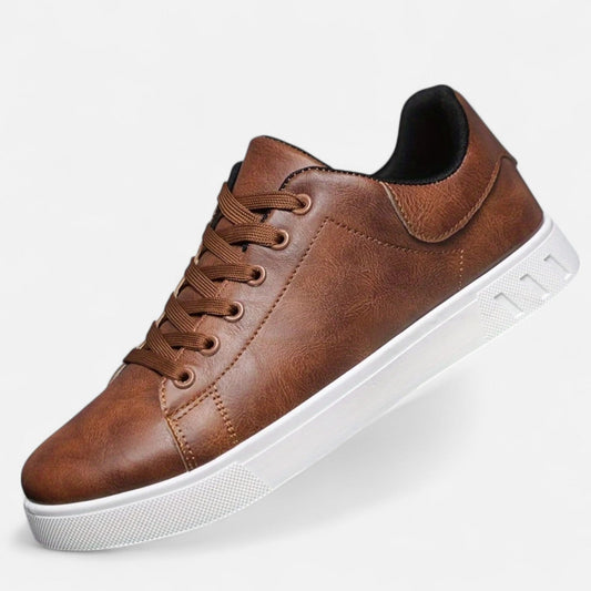 Men’s Business Casual Lace-Up Sneakers | Smart Style with Everyday Comfort